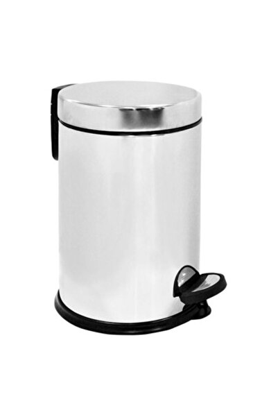 VESTA Concept 8 Lt Stainless Steel Trash Can – Pedal Operated Kitchen & Bathr...