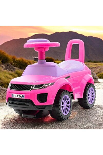 Babymix Ride-on vehicle, Baby Mix, SUV, Up to 27 kg, Storage space, Melodies, 12-36 months, Pink