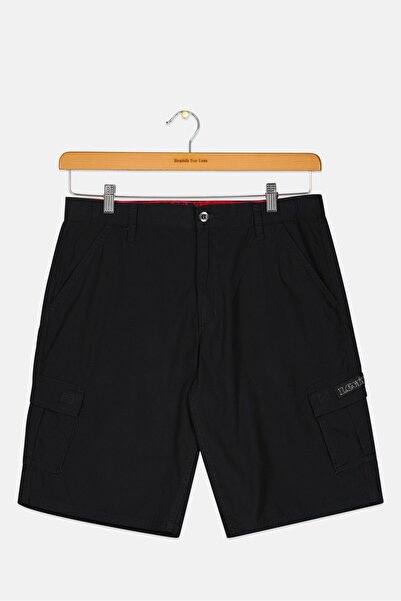 Levi's Kids Boy Solid Cargo Shorts, Black