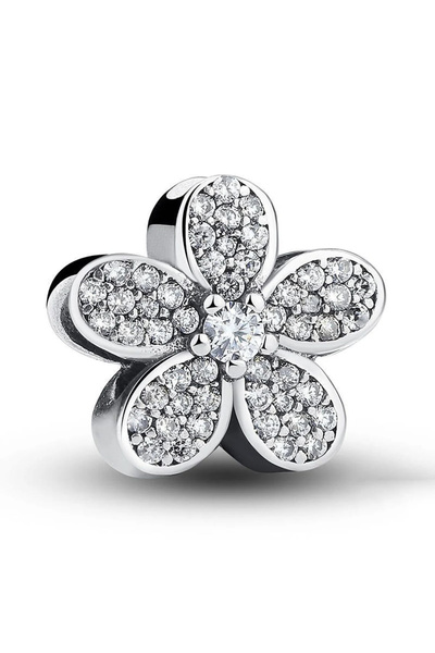 Bijuterii Nadiela Talisman Argint 925, Charm pentru bratari – The flower