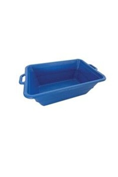 Gimihome 80 L rectangular tub with handles, 88 x 54 x 29 cm, durable plastic