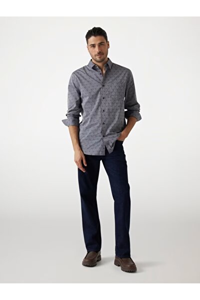 Guess Ls 4g Jacquard Shirt