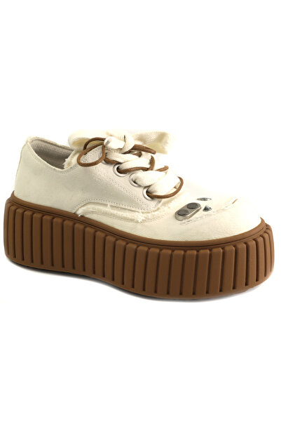 FEELİNG Women's fashion shoes GX9039 3-WHITE-35