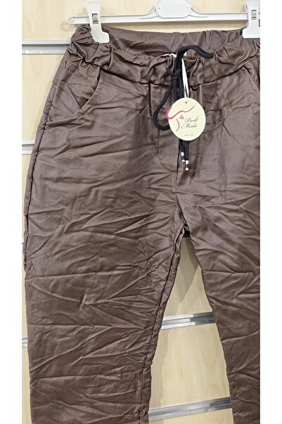 Park Moda Pants Leather-Look