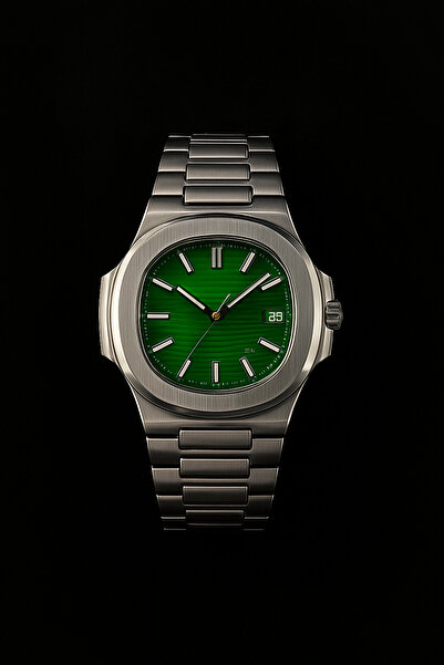 sezerekspres Men's Steel Case Steel Strap Stainless