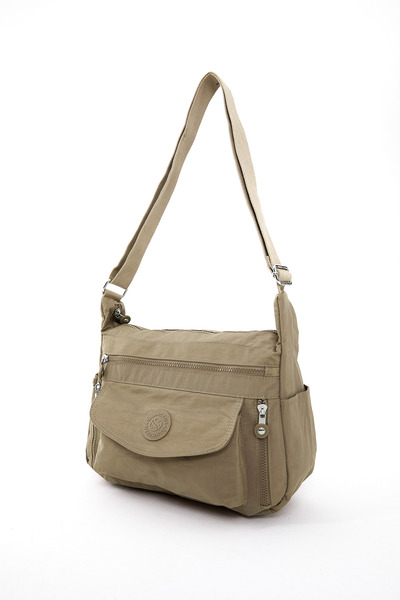 Sanmorris 3053 Γυναικεία αδιάβροχη υφασμάτινη τσάντα ταξιδιού και ώμου με 5 θήκες με λουράκια