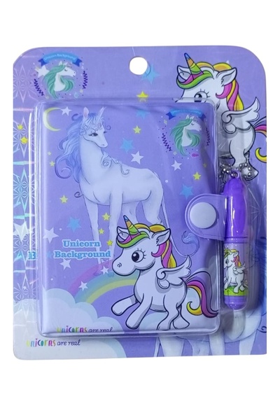 Kezban Tekstil Tiny Notebook with Pen Set with Pen 1 Piece 7.5 X10.5 cm Puffy