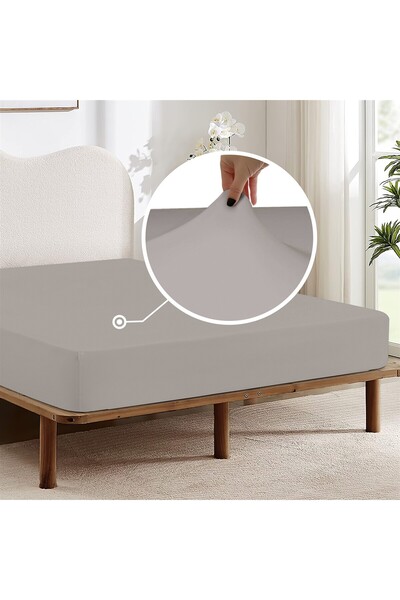 Monolisse 100% Cotton Combed Elastic Sheet