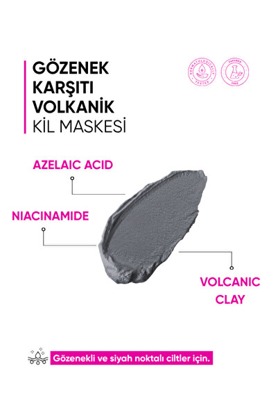 mia klinika Gözenek Karşıtı Volkanik Kil Maskesi