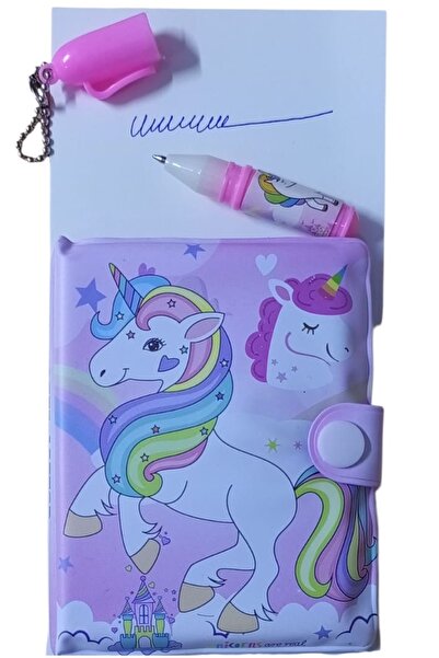 Kezban Tekstil Tiny Notebook with Pen Set with Pen 1 Piece 7.5 X10.5 cm Puffy