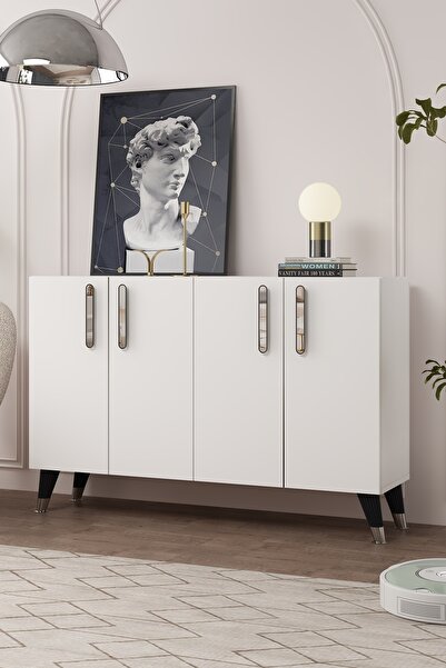 DEMONTE DECOR 8191KM-128DD KONSOL,KAHVE KÖŞESİ,AYAKKABILIK,OFİS EVRAK DOLABI,MUTFAK KİLER DOLABI,TV ÜNİTESİ-BG