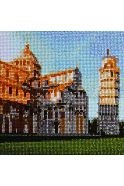 Gift Design Σετ κεντήματος με διαμάντια 5D 30x40cm Πύργος της Πίζας