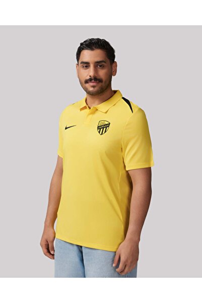 Nike Ittihad Travel Polo 24/25 Yellow S