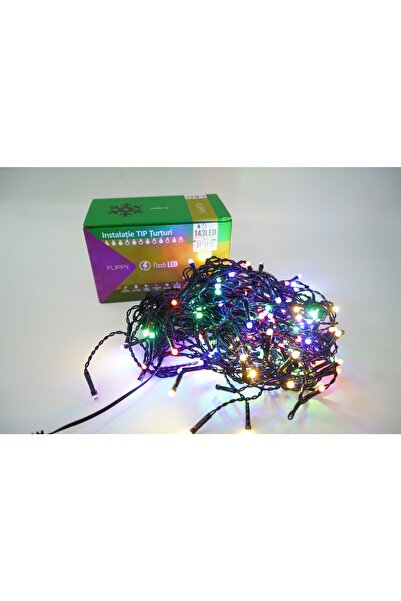 Flippy Instalatie de Craciun Flippy® Tip Turturi, Franjuri cu Flash, Sectiune...