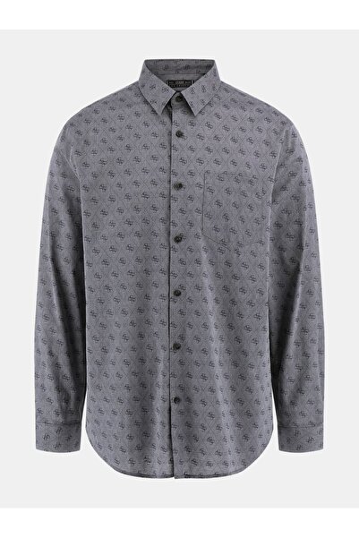 Guess Ls 4g Jacquard Shirt