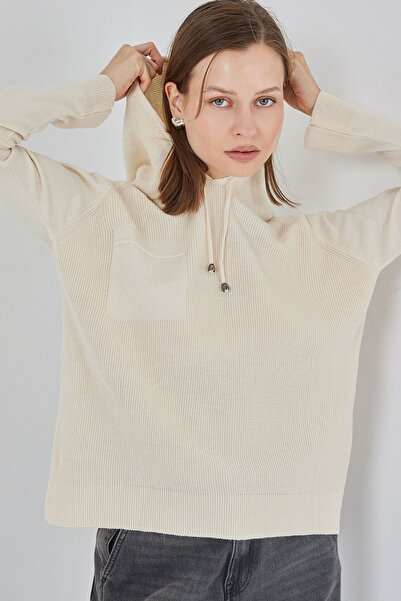 Hiccup Bdart Hooded Knitwear Sweater