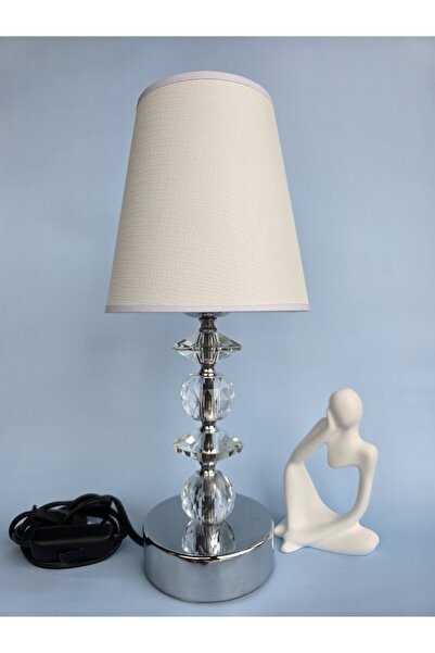 fey atelier عاكس الضوء، مصباح طاولة سلكي، مصباح ليلي، عاكس ضوء سلكي بقاعدة كر...