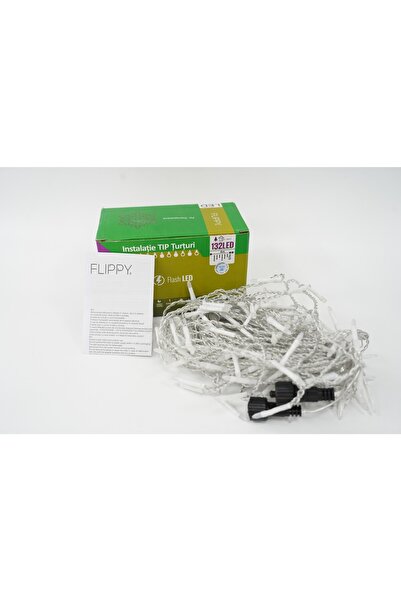 Flippy ®   Φωτισμός Χριστουγεννιάτικου Δέντρου, Φωτοκορδόνι με ιριδίζουσες λά...