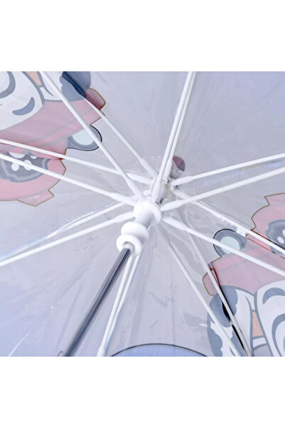 PAW PATROL Paw Patrol transparent umbrella for children, Ø72 cm, 220 g, licensed Paw Patrol®