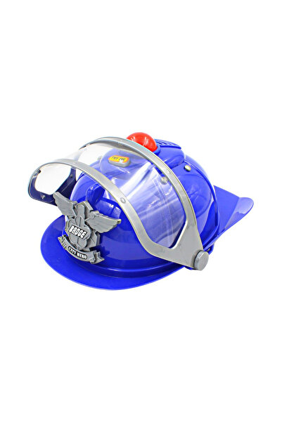 Gift Design Jucărie interactivă cu cască de polițist albastră și sunet