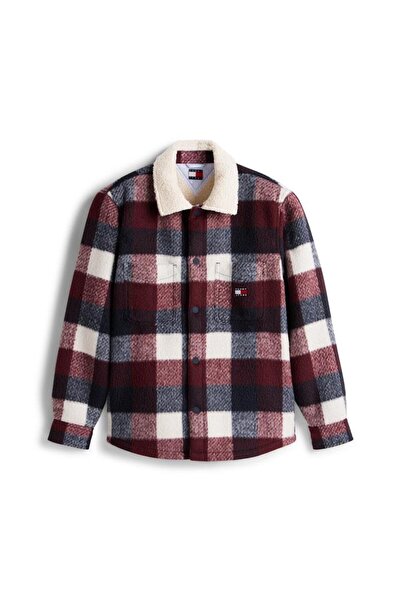 Tommy Hilfiger TJM CHECK TEDDY OVERSHIRT EXT