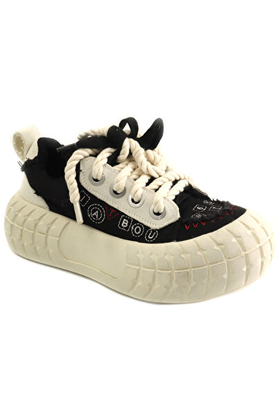 FEELİNG Women's fashion shoes 9056 1-BLACK-38