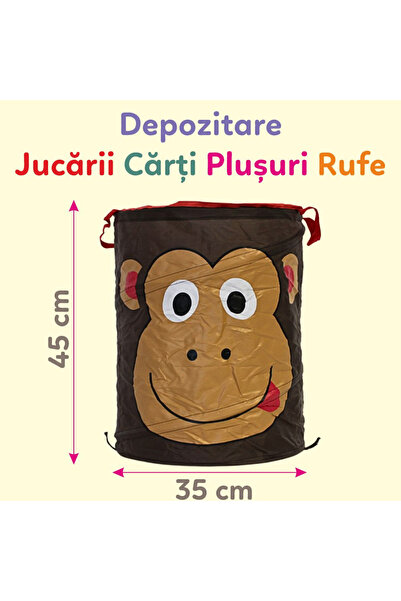 Gift Design Multifunctional storage basket monkey model