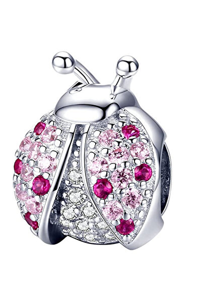 Bijuterii Nadiela Talisman Argint 925, Charm pentru bratari – Lady Bug