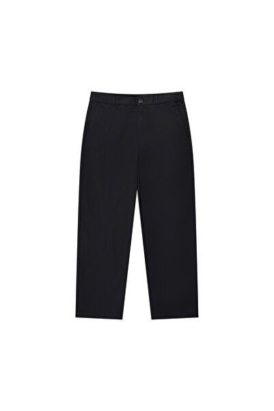 Giordano Men’s Relaxed Straight Cotton Stretch Khaki Pants