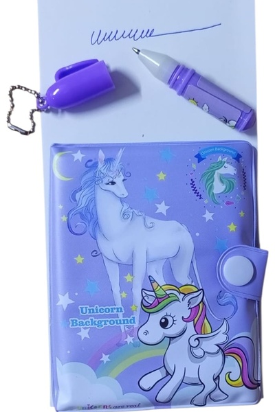 Kezban Tekstil Tiny Notebook with Pen Set with Pen 1 Piece 7.5 X10.5 cm Puffy