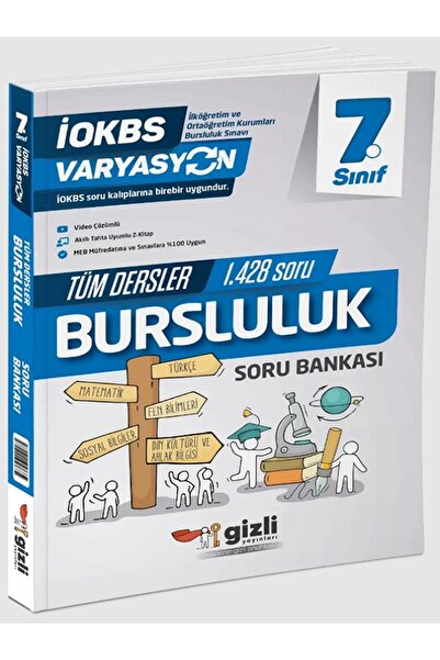 Efsane Yayınları 7.Sınıf Gizli Yayınları Tüm Dersler Bursluluk Soru Bankası -...