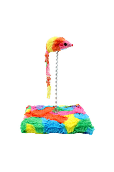 Gift Design Παιχνίδι για γάτες με ποντίκι σε ελατήριο