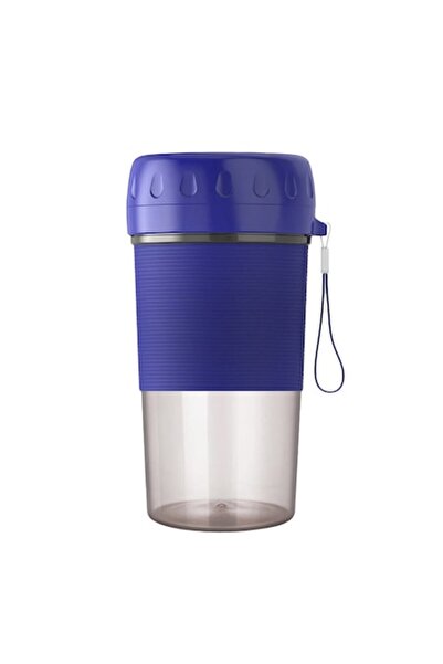 Doty RawJuice Portable Blender — USB Rechargeable Electric Smoothie Blender, 300 ml, Navy