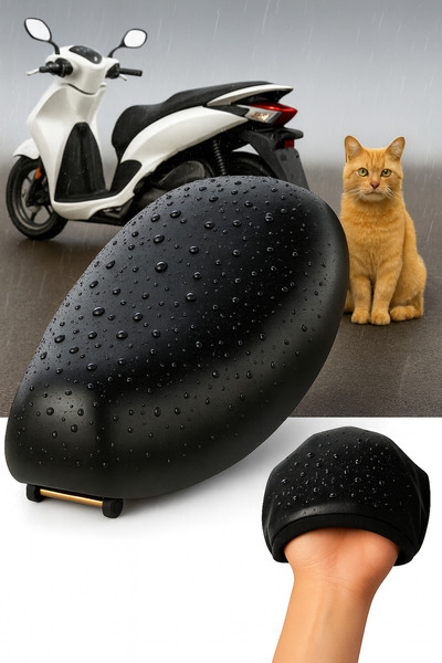 lawrenceshop غطاء مقعد جلدي لهوندا أكتيفا 125 ديلوكس 2024 - قماش