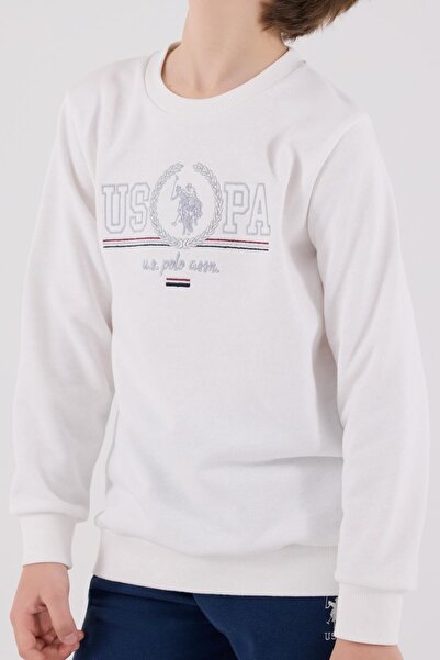 U.S. Polo Assn. ERKEK ÇOCUK EŞOFMAN TAKIMI Üç İplik Dokuma, Şardonlu