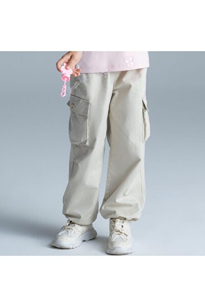 Giordano Kids' Pants: Relax Straight Fit, Soft Cotton Twill