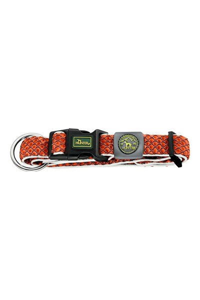 Hunter Zgardă pentru câini Plus Thread Portocalie, mărimea XS (45-70 cm)