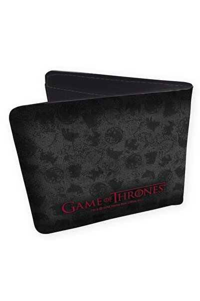 Abysse Corp ABYstyle - Foldable Wallet, Game of Thrones Targaryen, Vinyl, Black