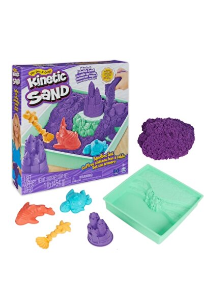 SPIN MASTERR Σετ Κινητικής Άμμου, Spin Master, 4 Καλούπια και Εργαλεία, Πολύχ...