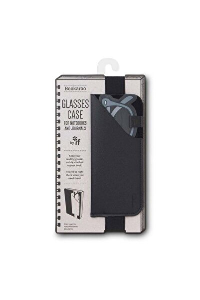 İF Bookaroo Glasses Case Elastic Eyeglass Case - Black