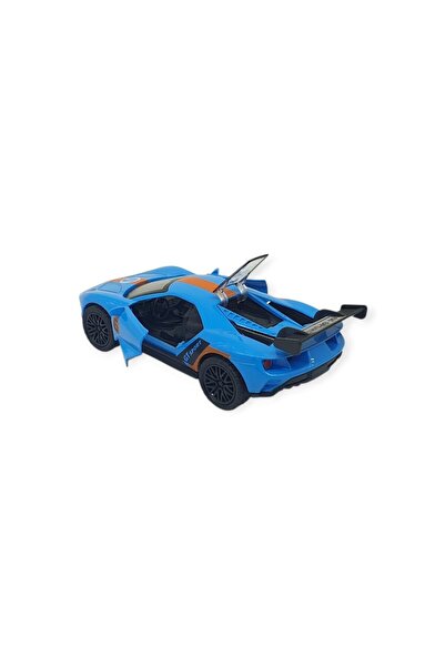 Vardem Pull and Drop Metal Cars 13 cm - Blue