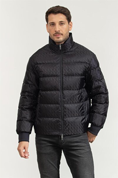 Armani Exchange Men's Coat Navy Blue