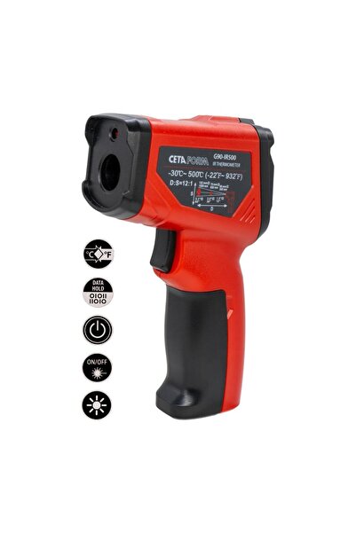 CETA FORM G90-IR500 Infrared Termometre Sıcaklık Ölçüm Lazer