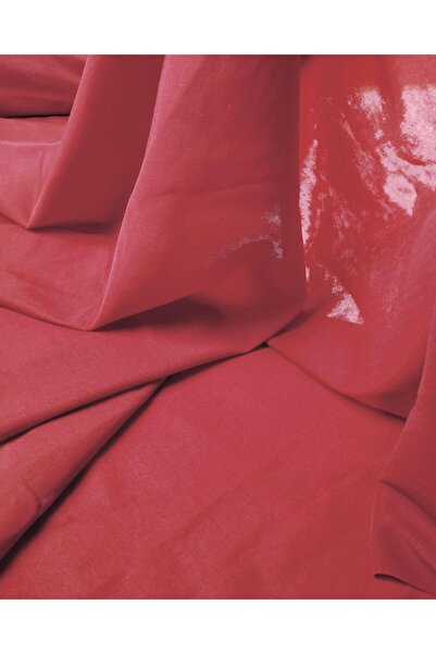 Kumaş Parça Jerseu de culoare roșie (lățime 140 cm x lungime 290 cm)