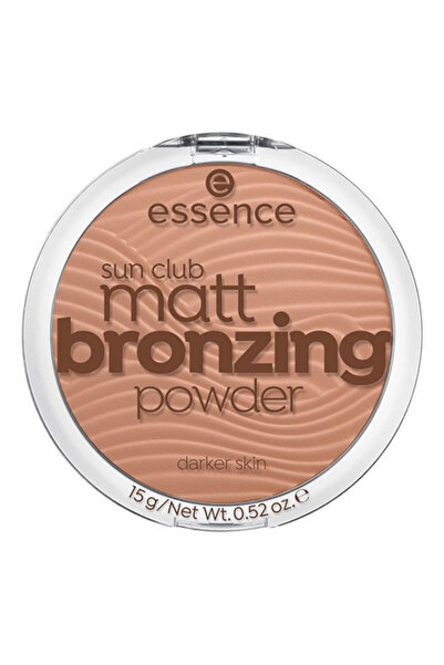Essence Sun Club Matt Bronzing Powder 02, 15 g