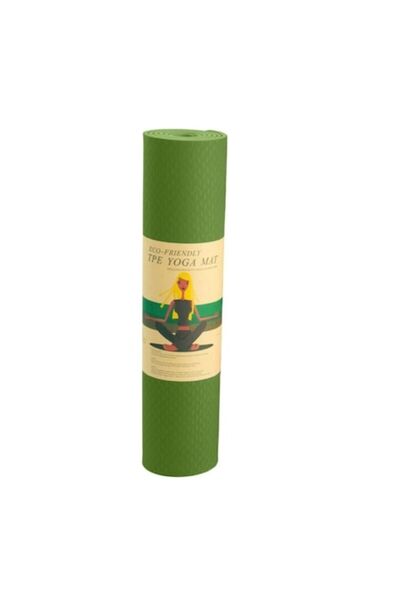 Hiperlion Saltea de yoga TPE 183 x 61 cm, Verde (YJD001),