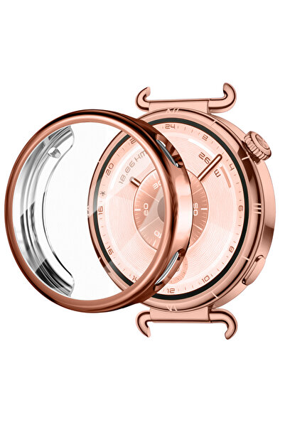 Nezih Case Huawei Watch GT 6 41mm Uyumlu TPU (Yumuşak Silikon) Kasa Koruyucu