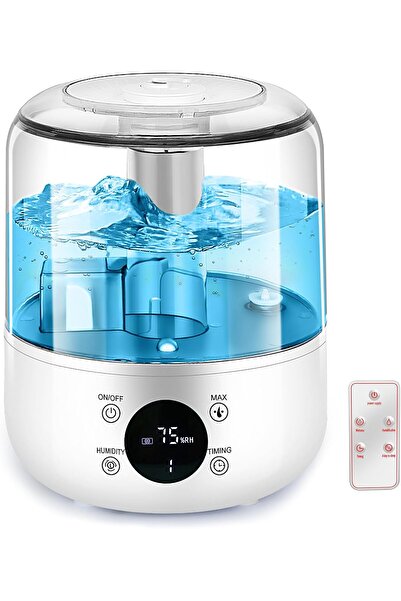 Tastech 3L HUMUDİFİER ODA HAVA NEMLENDİRİCİ BUHAR MAKİNESİ AROMA DİFİZÖR BÜYÜ...