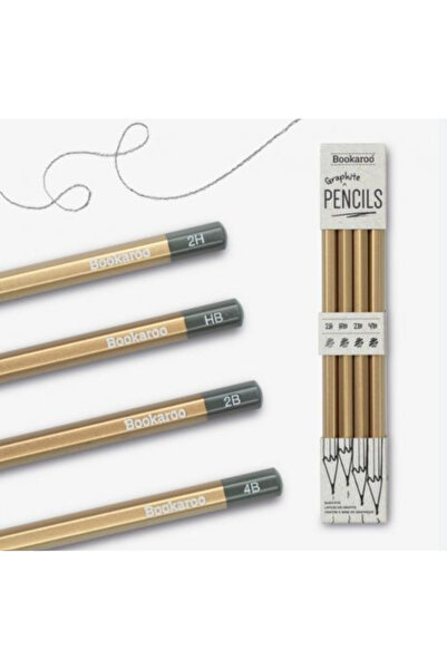 İF IF Bookaroo Graphite Pencil Set Gold