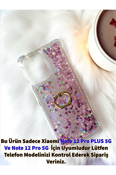 Merwish Redmi Note 12 Pro Plus 5G Ve Note 12 Pro 5G Uyumlu Sulu Simli Yüzüklü...